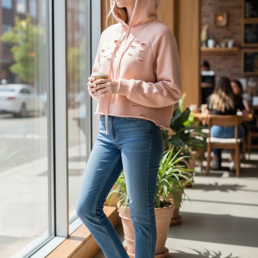 Rue21 Soft Pink Knit Top